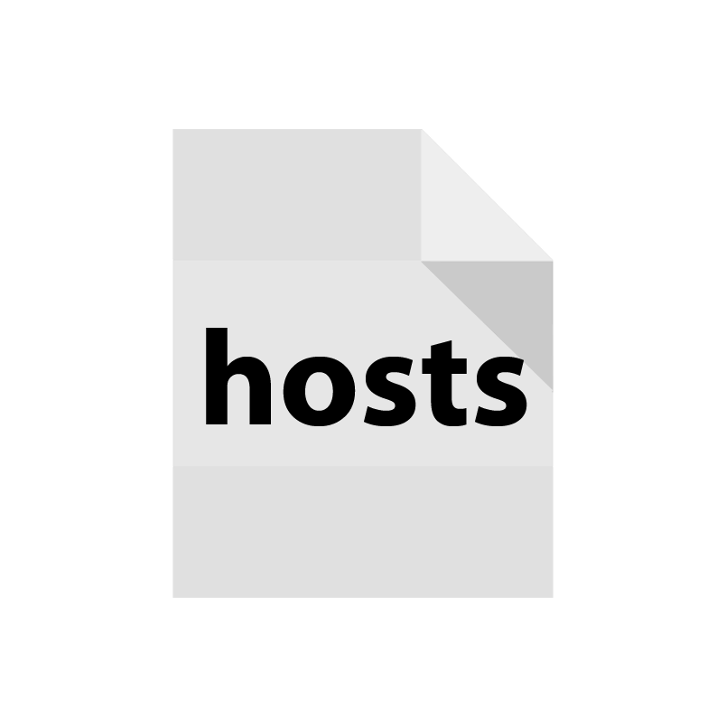 Hosts File Logo