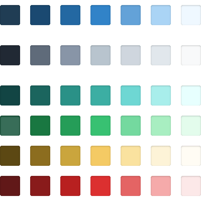 Building Your Color Palette - not 4, more like 16